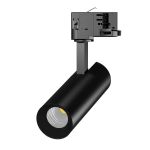 Noxion LED Railspot 3-Fase Ecowhite Aluminium Zwart 10W 920lm 36D - 840 Koel Wit