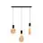 Calex XXL Royal Goud Complete Set - Including 3 XXL Lamps + Cordset Rechthoekig basis
